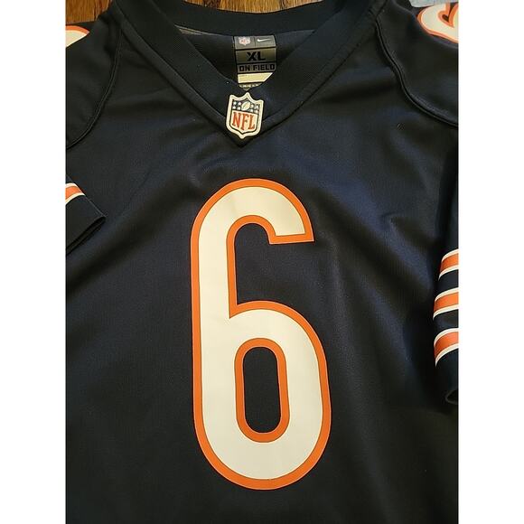Nike Jay Cutler Chicago Bears NFL Football Jersey Youth Size XL 18-20 Boys - Picture 3 of 8